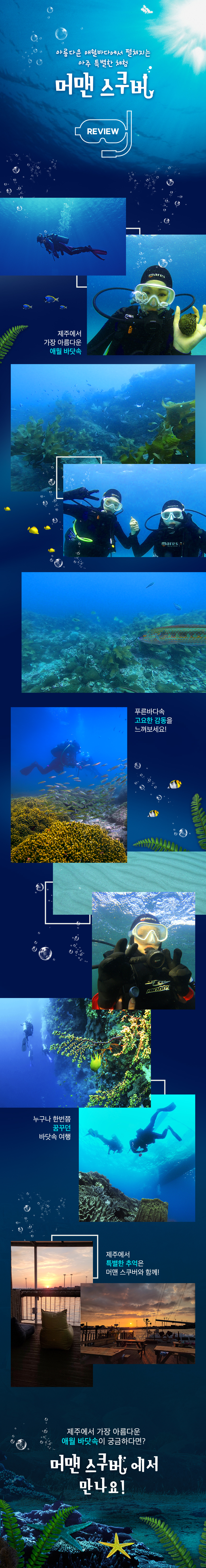 [제주] 머맨 스쿠버 상세