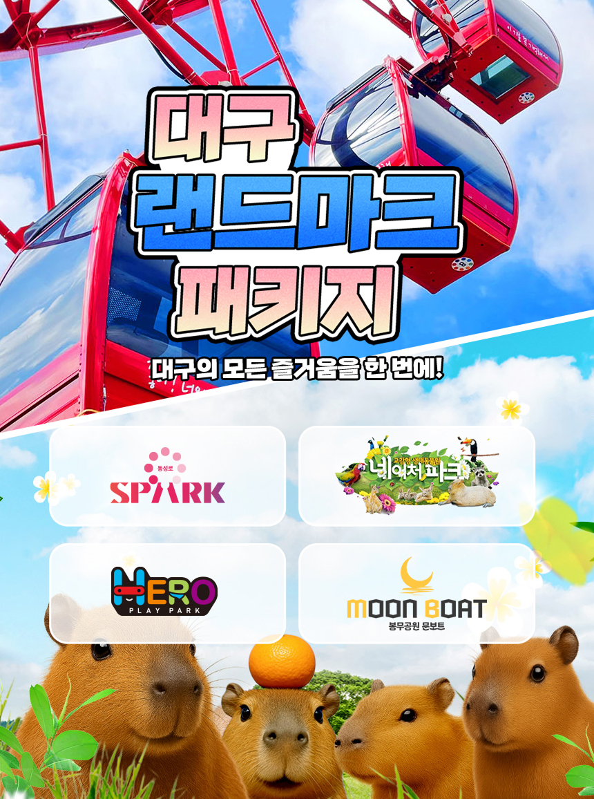 [대구] 랜드마크 패키지 이용권