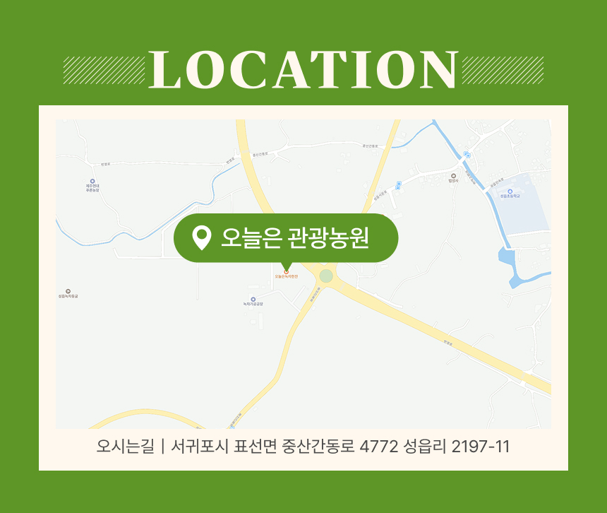 [제주] 오늘은 관광농원