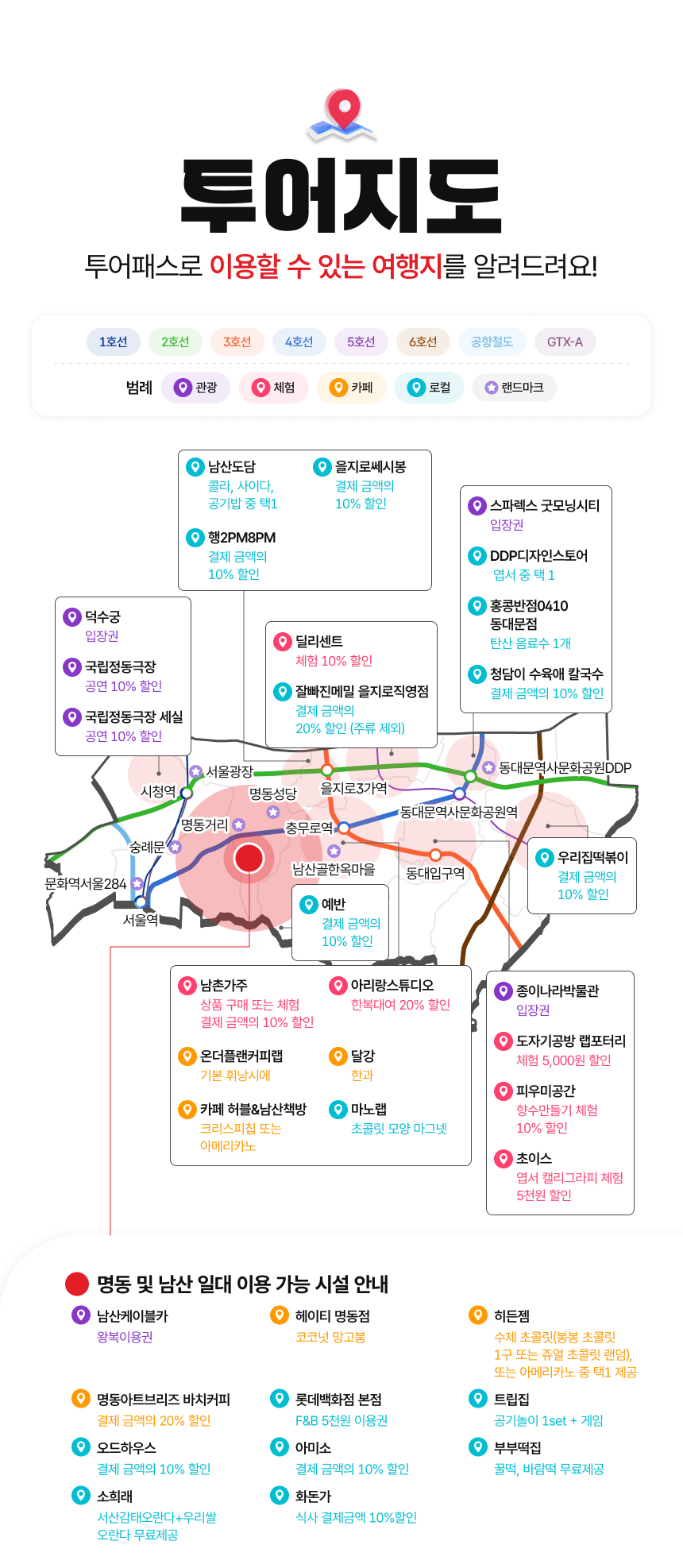 [서울중구투어패스] 서울중구투어패스 통합권